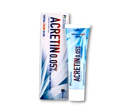 Acretin 0.05% For Acne Treatment Topical Cream 30gm