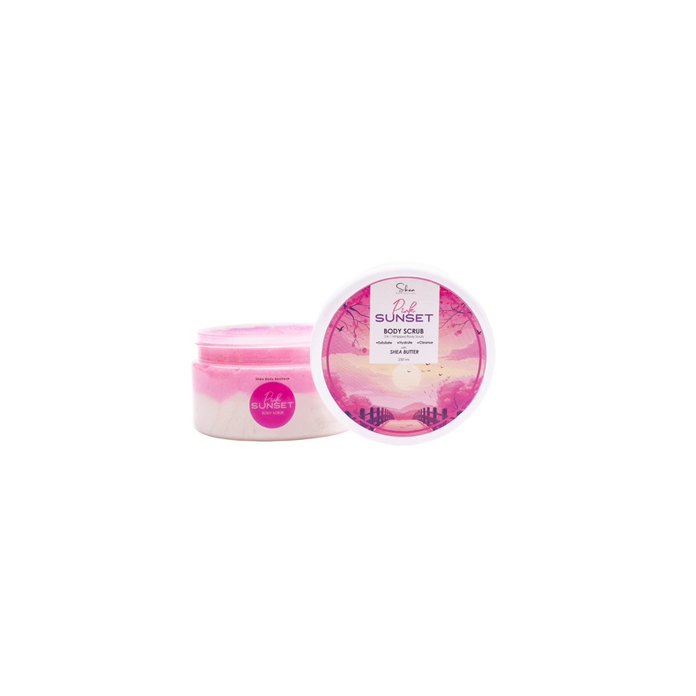 Pink Sunset Scrub