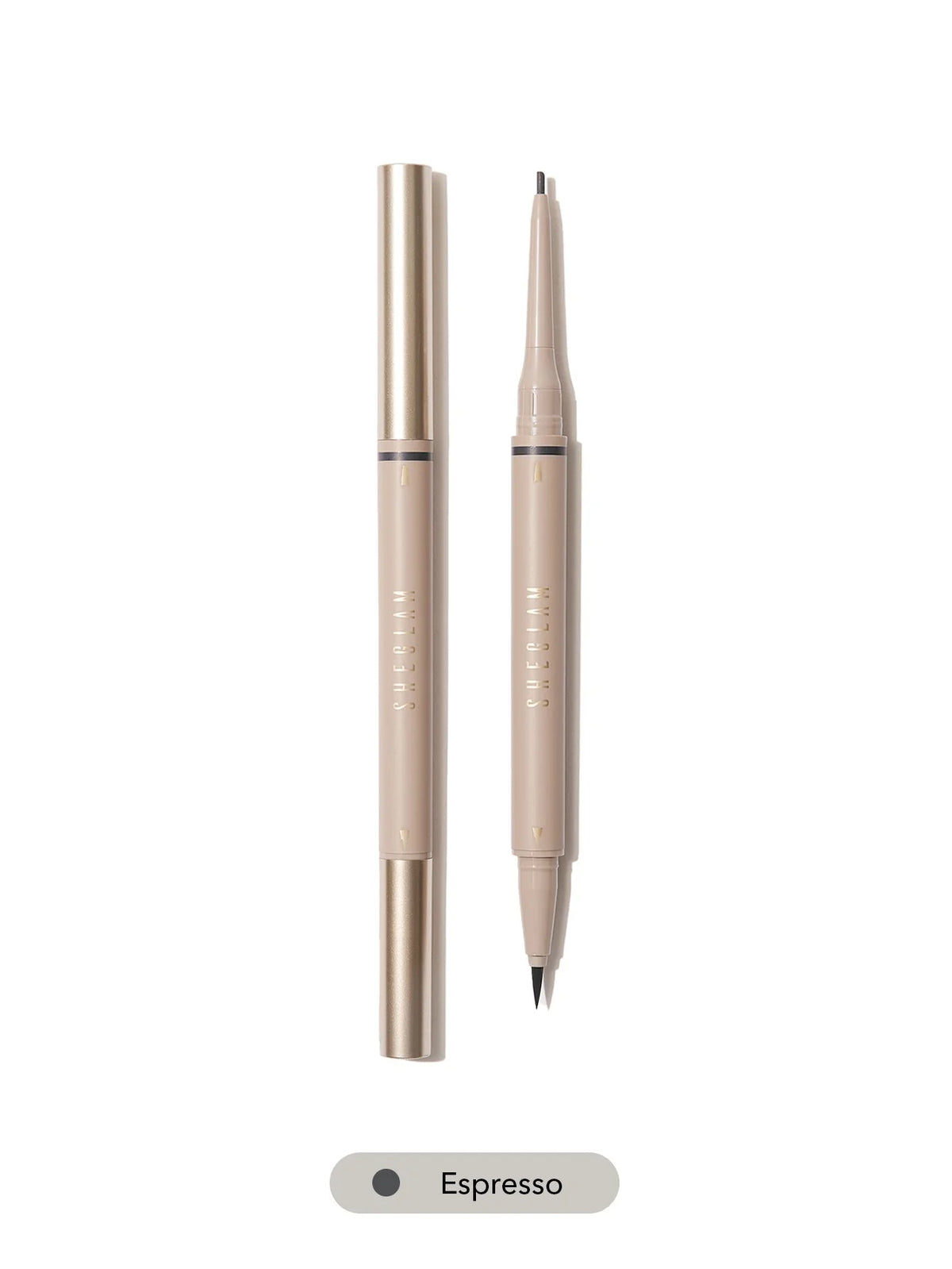 Sheglam Espresso Brows On Demand 2-in-1 Brow Pencil