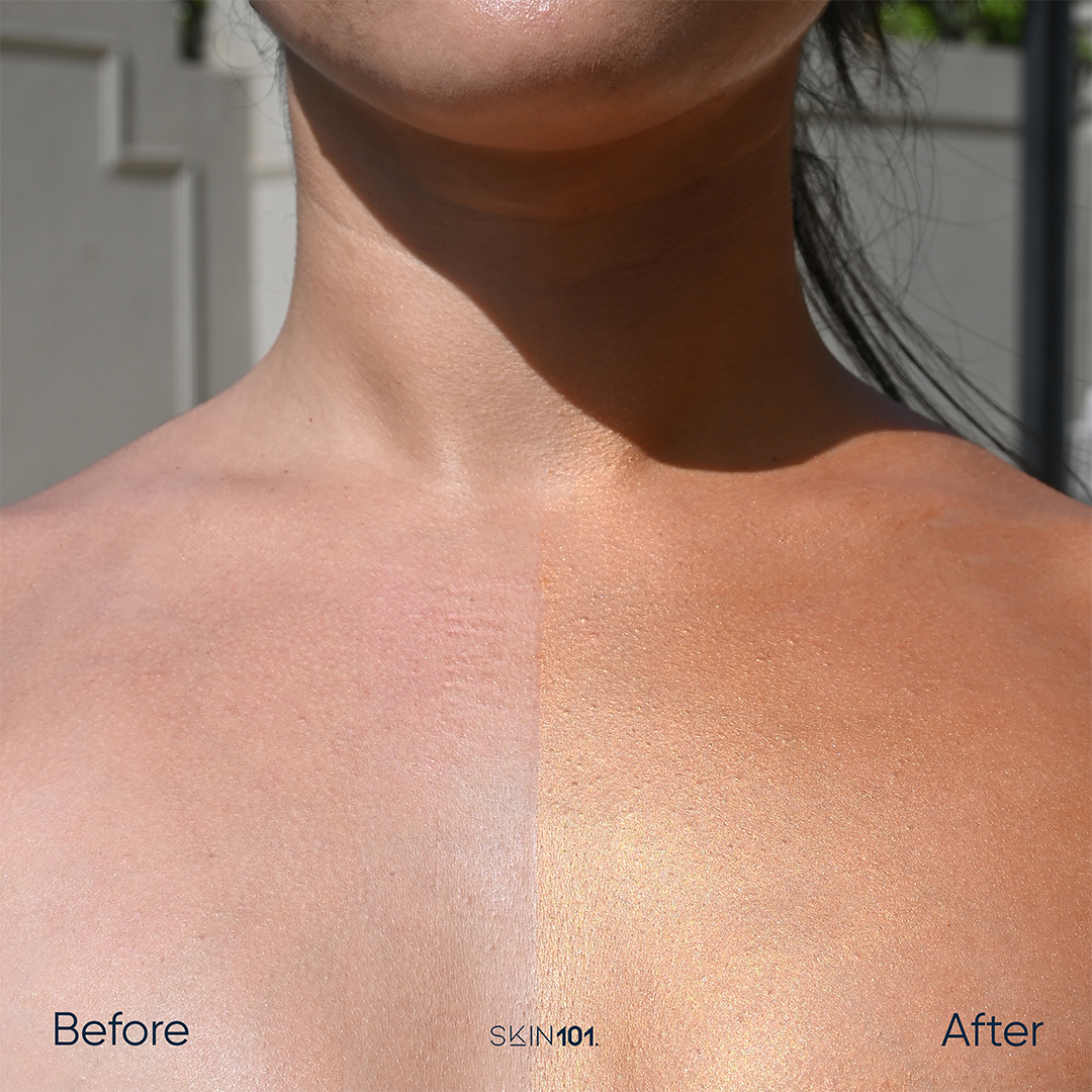 Gold Bronze Body Glow