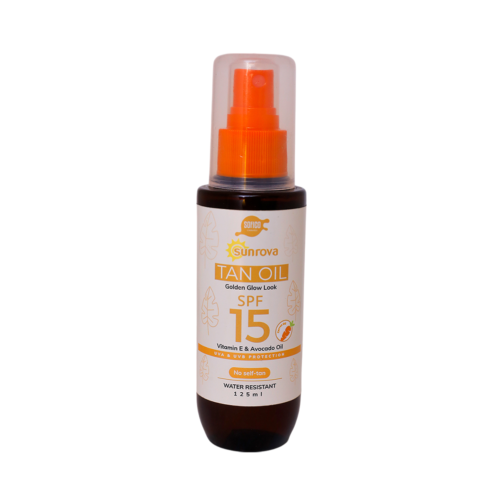 Sun Rova Golden Glow Look Tan Oil - SPF 15+