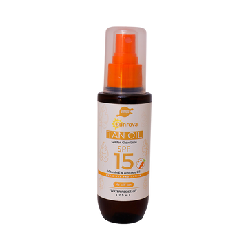 Sun Rova Golden Glow Look Tan Oil - SPF 15+