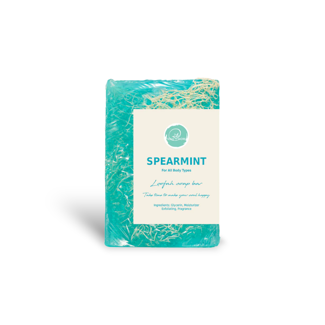 Spearmint Loofah Soap