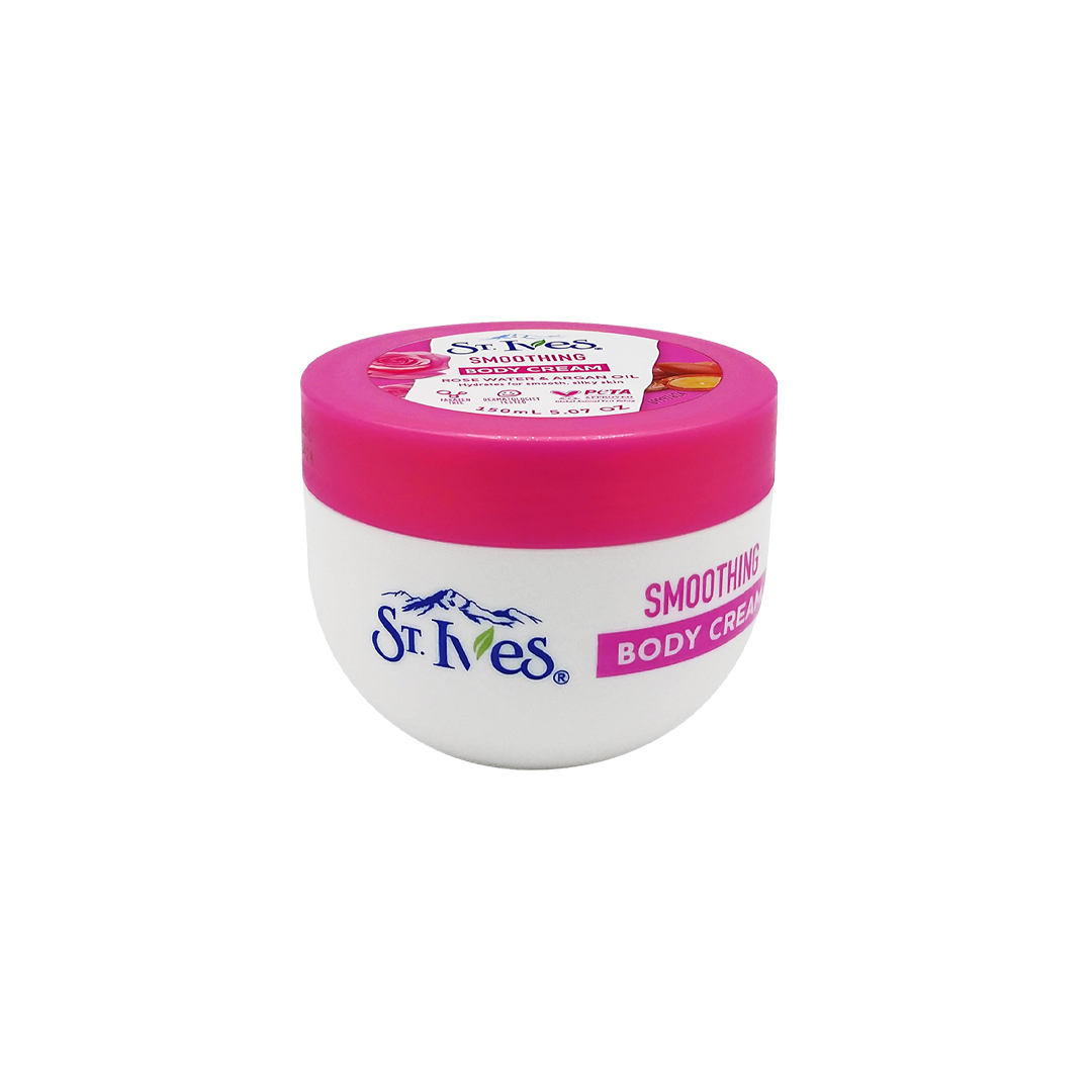Smoothing Body Cream Rose Water & Argan Oil