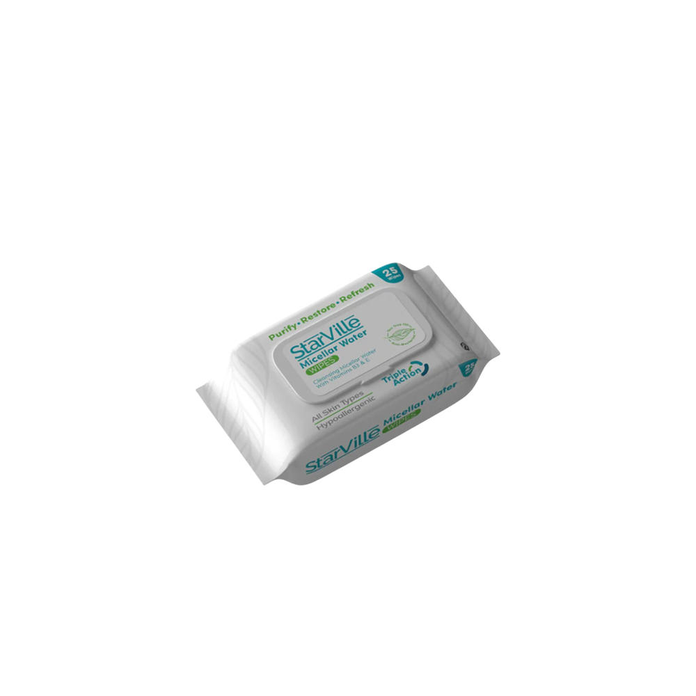 Whitening Micellar Water Wipes