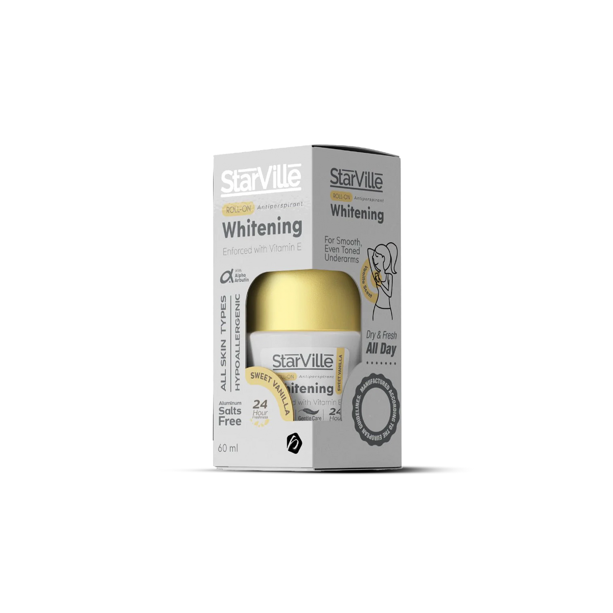 Whitening Roll-on in Sweet Vanilla