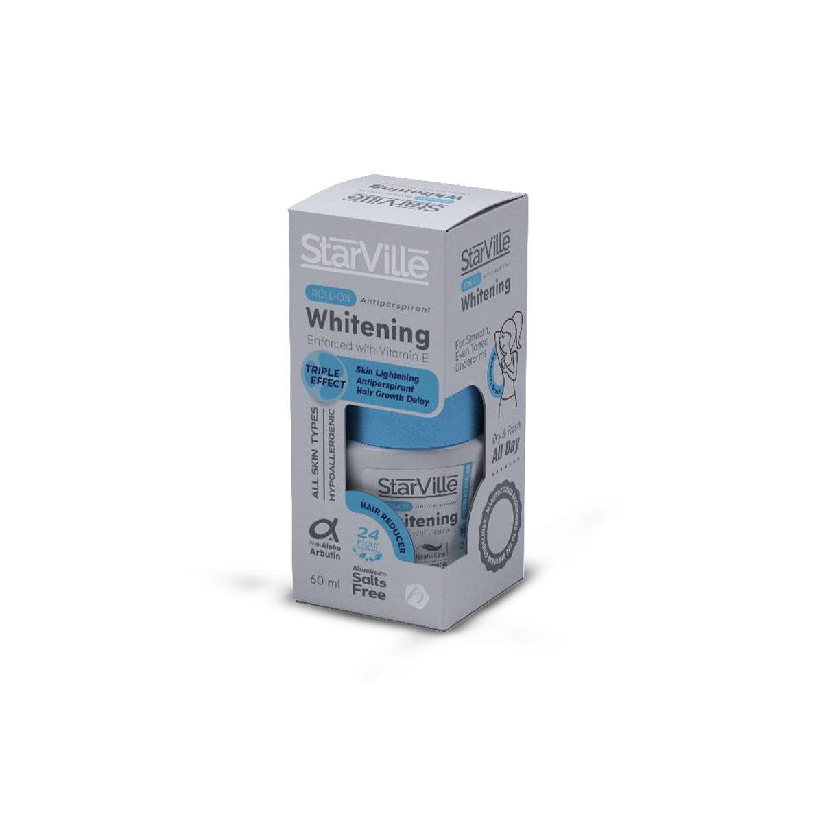 Hair Reducer Whitening Roll-on