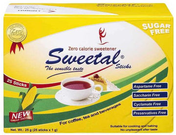 Sweetal 25 STICKS 1G