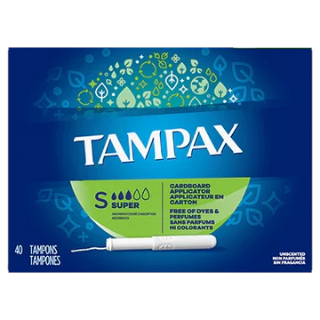 Tampax Cardboard Super 10 tampons