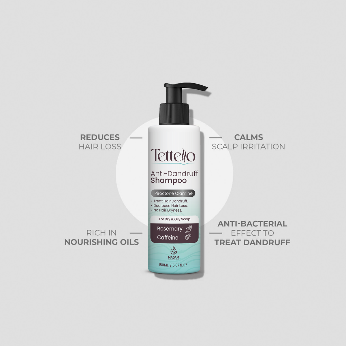 Tettello Anti Dandruff Shampoo