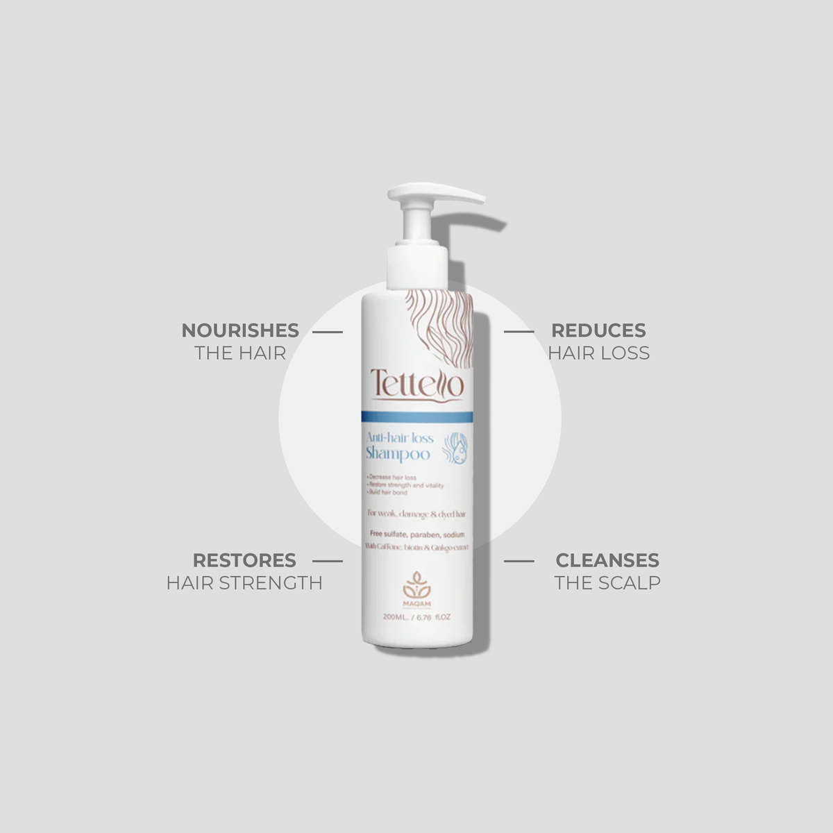 Tettello Anti Hair Loss Shampoo