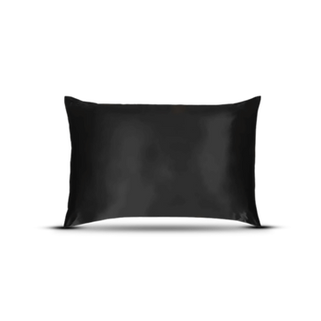 Black Satin Pillowcase