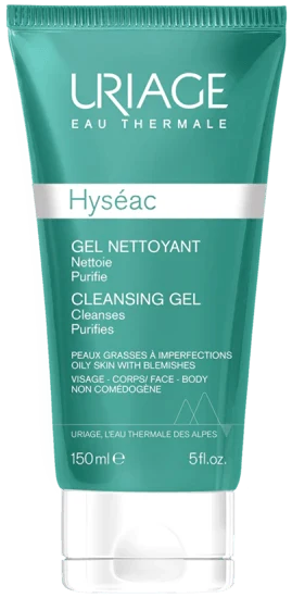 URIAGE HYSEAC GEL NETTOYANT 150ML