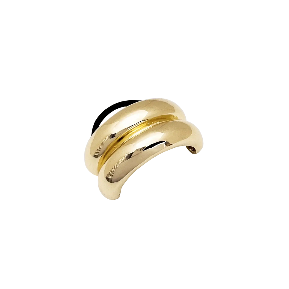 Double Gold Hairtie Gold