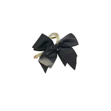 Pretty Bow Claw Clip Black