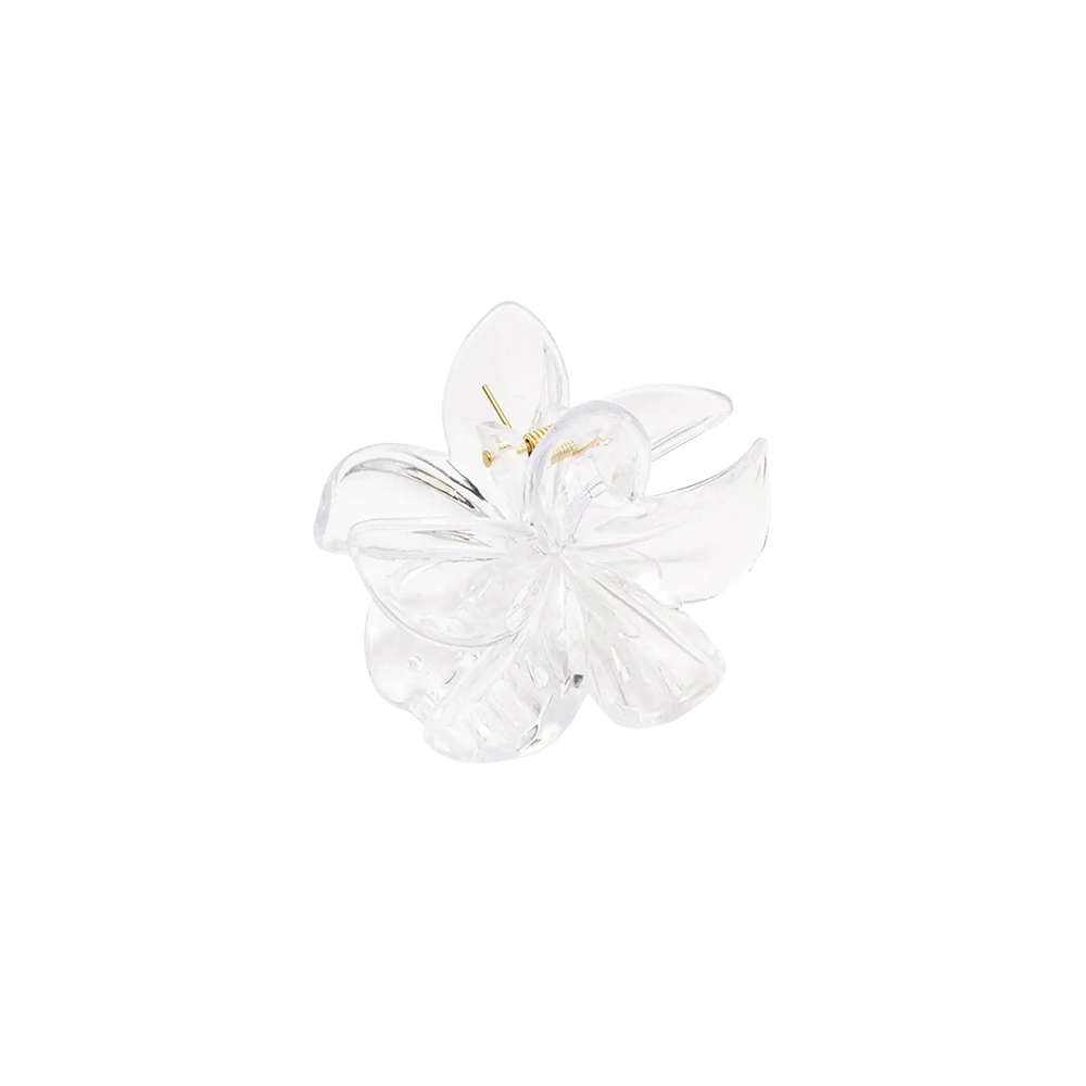 Transparent Hawaiian Claw Clip