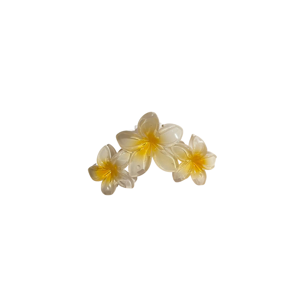 Triple Hawaiian Claw Clip