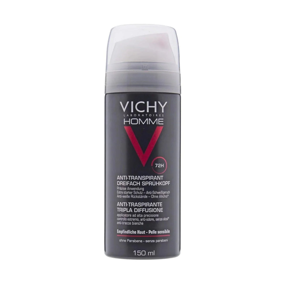 VICHY Men Spray 150ml - 72H
