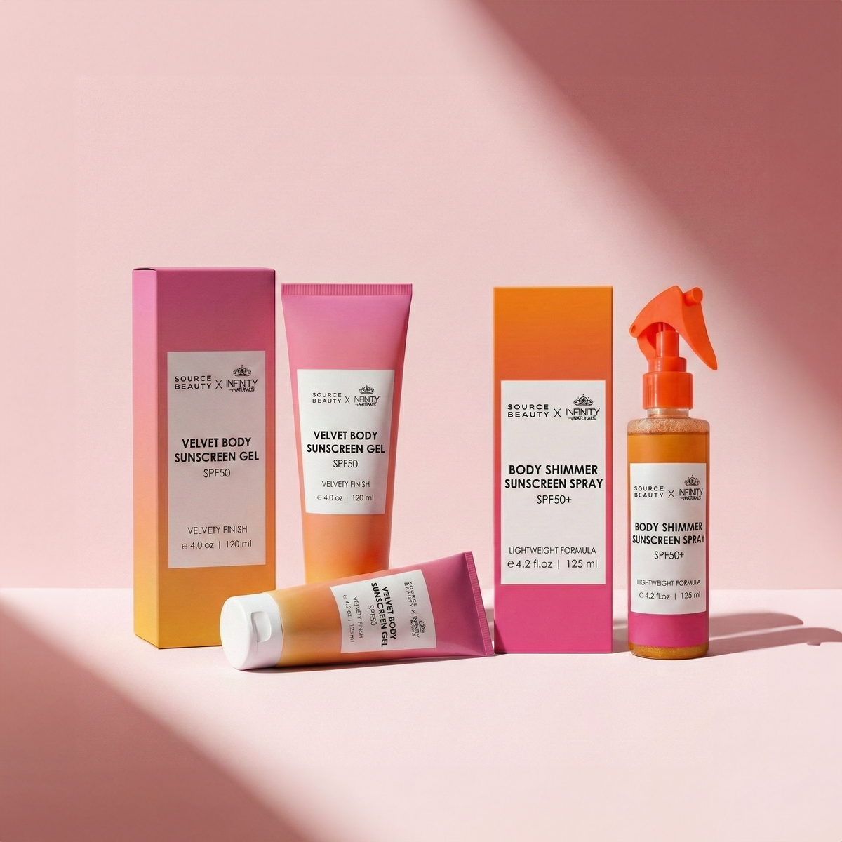 Velvet Body Sunscreen Gel SPF50+