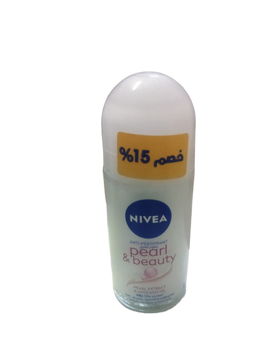 Nivea Pearl & Beauty Anti-Transpirant Roll-On 50 ml DISC 15%