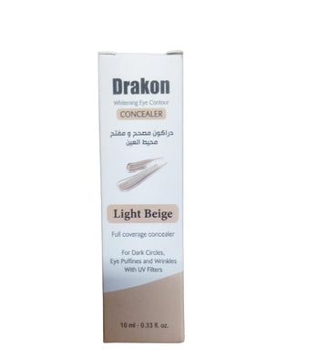 DRAKON WHITENING EYE CONTOUR CONCEALER LIGHT BEIGE 10ML
