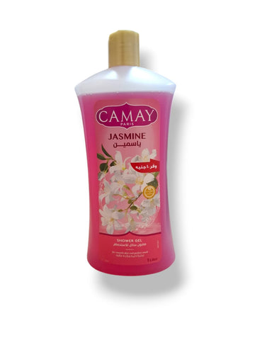 CAMAY SHOWER GEL JASMINE 1LITER DISC 10EGP
