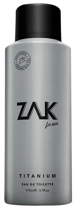 ZAK FOR MEN TITANIUM EAU DE TOILETTE 175ML