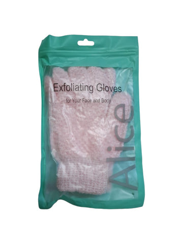Alice Exfoliating Gloves 2 pcs | مقشر للجسم ليفة أليس 2 قطعة