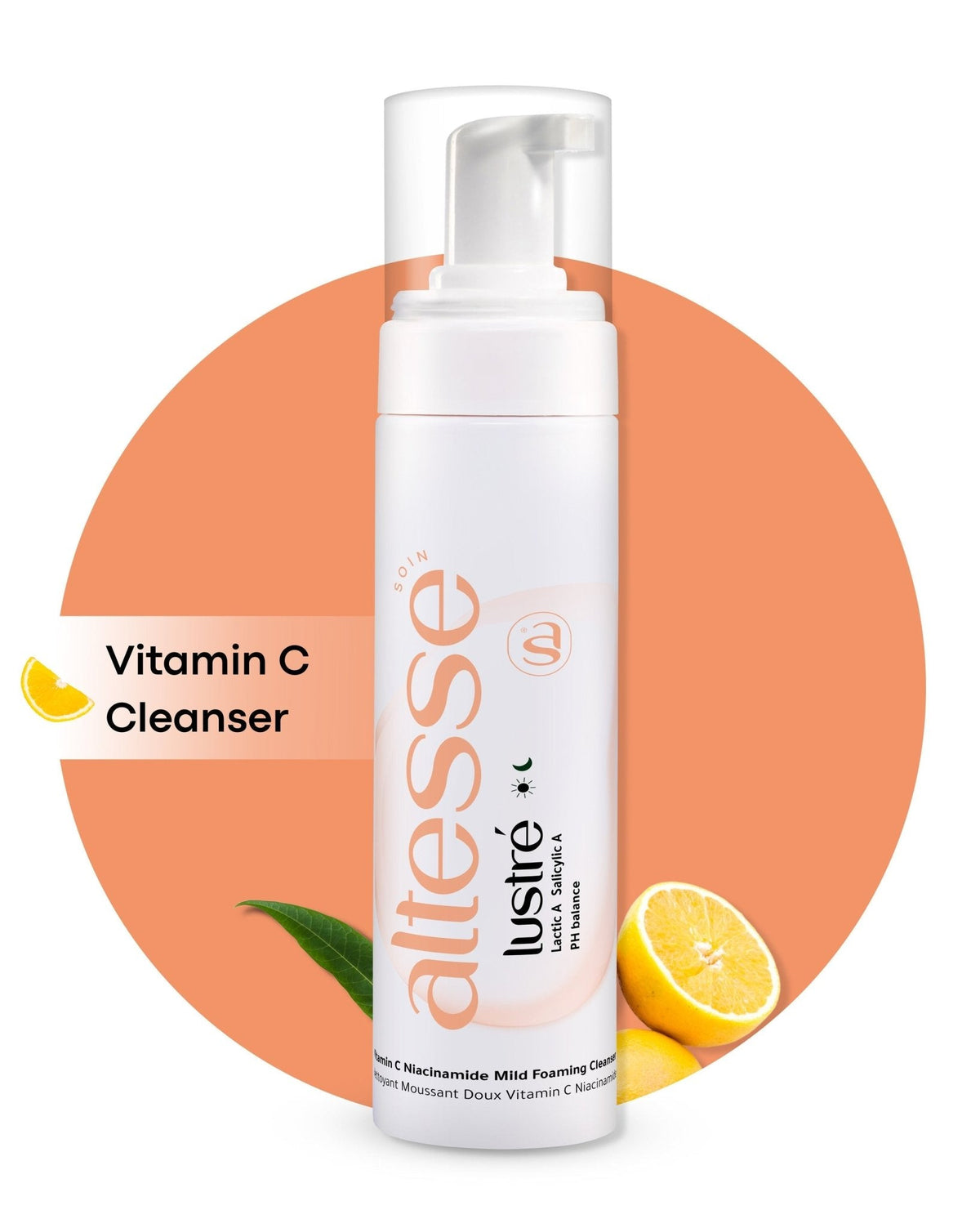 ALTESSE LUSTRE FOAMING CLEANSER 180ML