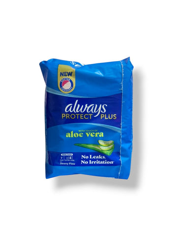 ALWAYS PROTECT PLUS ALOE VERA MAXI THICK EXTRA LONG 7PADS