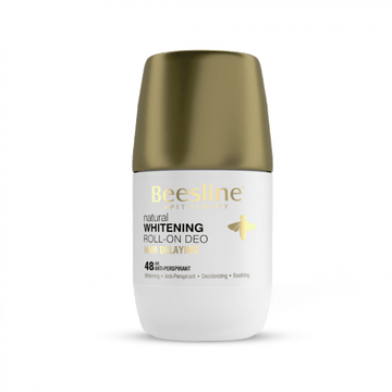 Beesline Whitening Roll-On Hair Delaying Deodorant 50 ml Offer | مزيل عرق بيزلين 50 مل