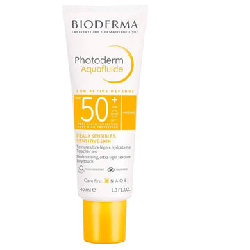 Bioderma Photoderm Aquafluide SPF50+ Invisible Sensitive Skin 40 ml Offer | واقي شمس بيوديرما SPF50+ 40 مل فوتوديرم