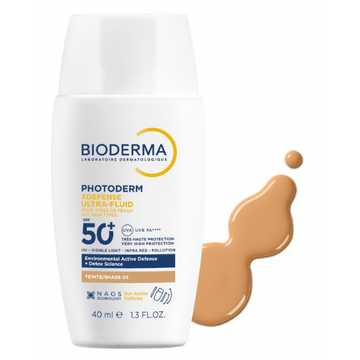 BIODERMA PHOTODERM XDEFENSE ULTRA-FLUID SPF 50+ TINTED SHADE NO.03 40ML