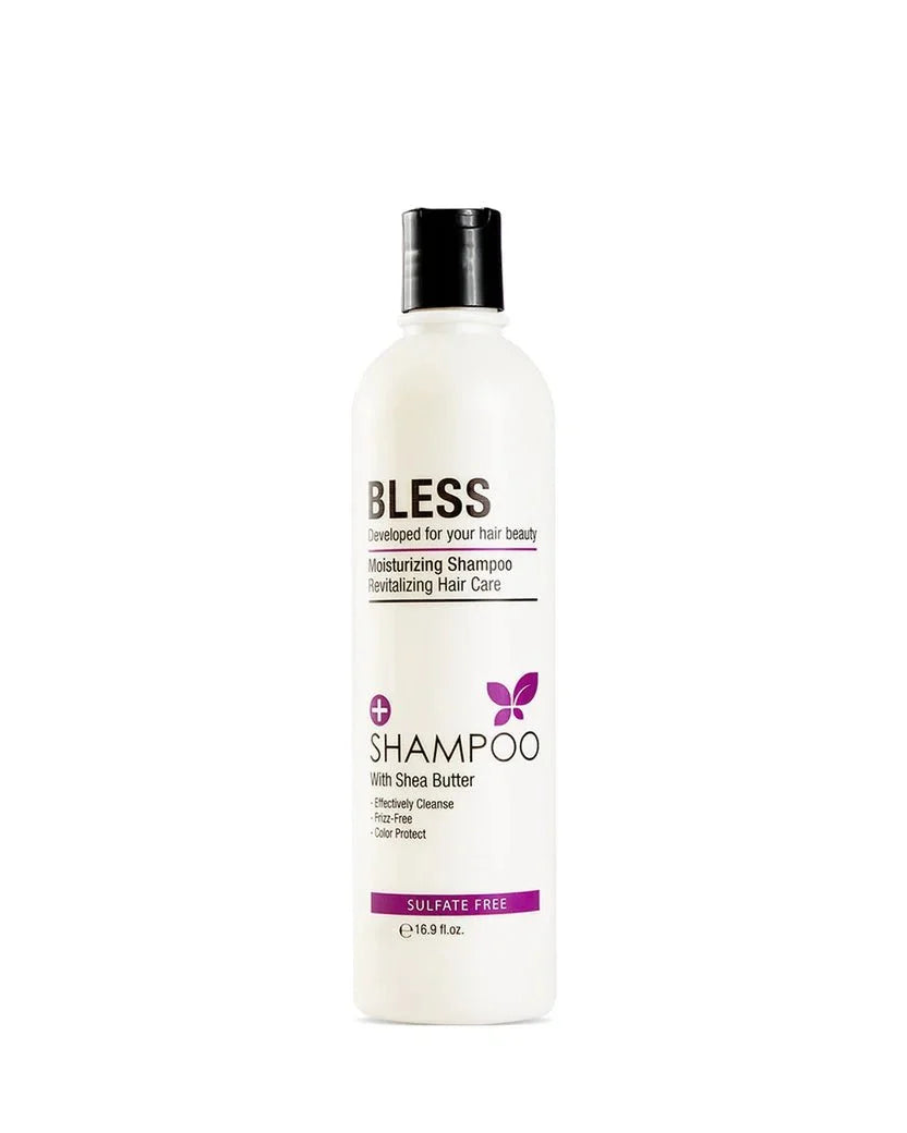 BLESS SHAMPOO WITH SHEA BUTTER 225ML SULFATE FREE