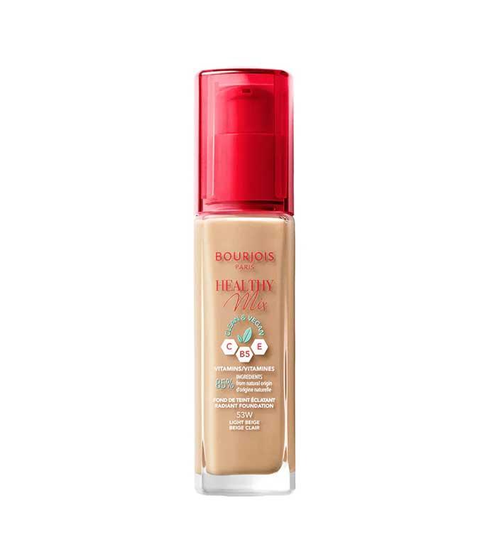 BOURJOIS HEALTHY MIX 53W FOUNDATION LIGHT BEIGE 30ML