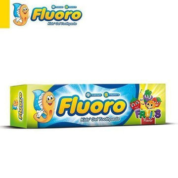 FLUORO FRUITS KIDS SPARKLE GEL TOOTHPASTE 50GM