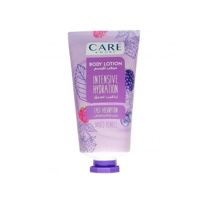 CARE & MORE BODY LOTION FAST ABSORPTION MIXED BERRIES 150ML