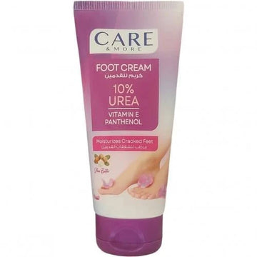 CARE & MORE FOOT CREAM 10% UREA WITH SHEA BUTTER 100ML