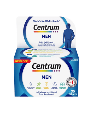CENTRUM MEN DIETARY SUPPLEMENT 30 TABLETS