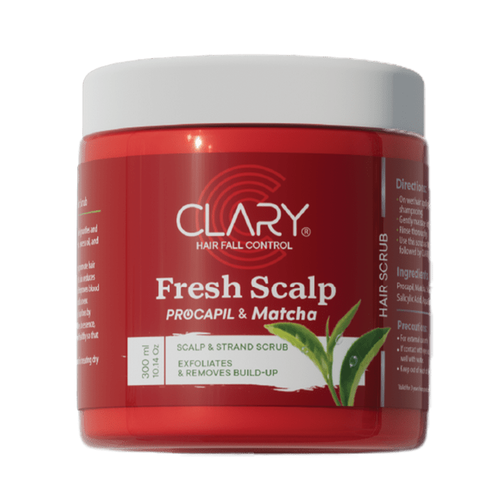 Clary Fresh Scalp Procapil & Matcha Scrub 300 ml | مقشر للفروة Clary 300 مل
