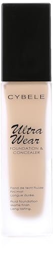 Cybele Ultra Wear Foundation & Concealer - 01 Porcelain