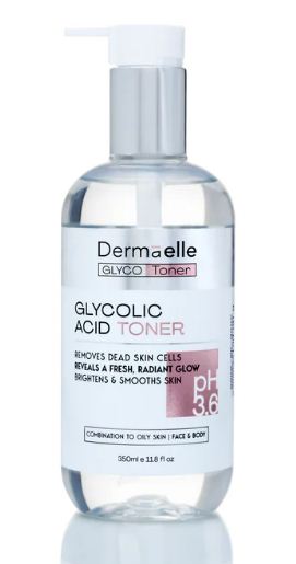 Dermaelle Ph3.6 Glycolic Acid Toner 350 ml | تونر للوجه Dermaelle 350 مل