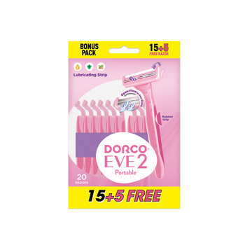 EVE 2 Disposable Razors (15+5)