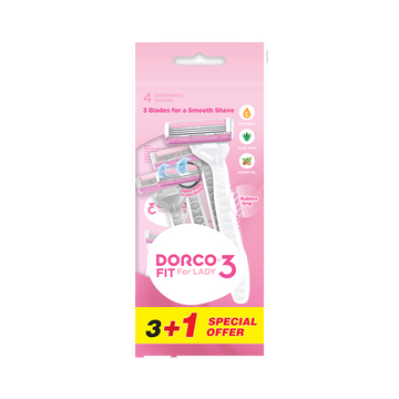 EVE 3 Fit  Disposable Razor (3+1)