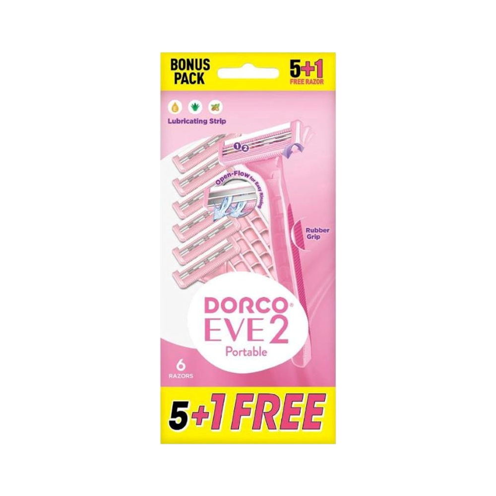 EVE 2 Disposable Razors (5+1)