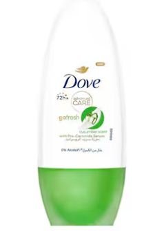 DOVE CUCUMBER ROLL ON 50ML