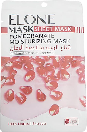 Elone Pomegranate Moisturizing Sheet Mask