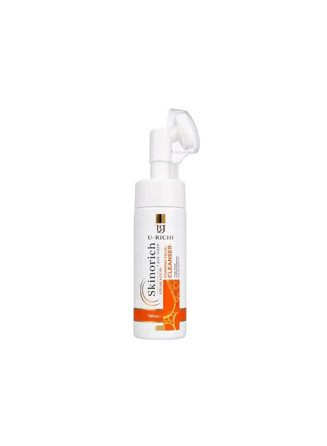 U-RICHI SKINORICH FACE WASH AZELAIC ACID 5% FOAMING FACIAL CLEANSER 150ML