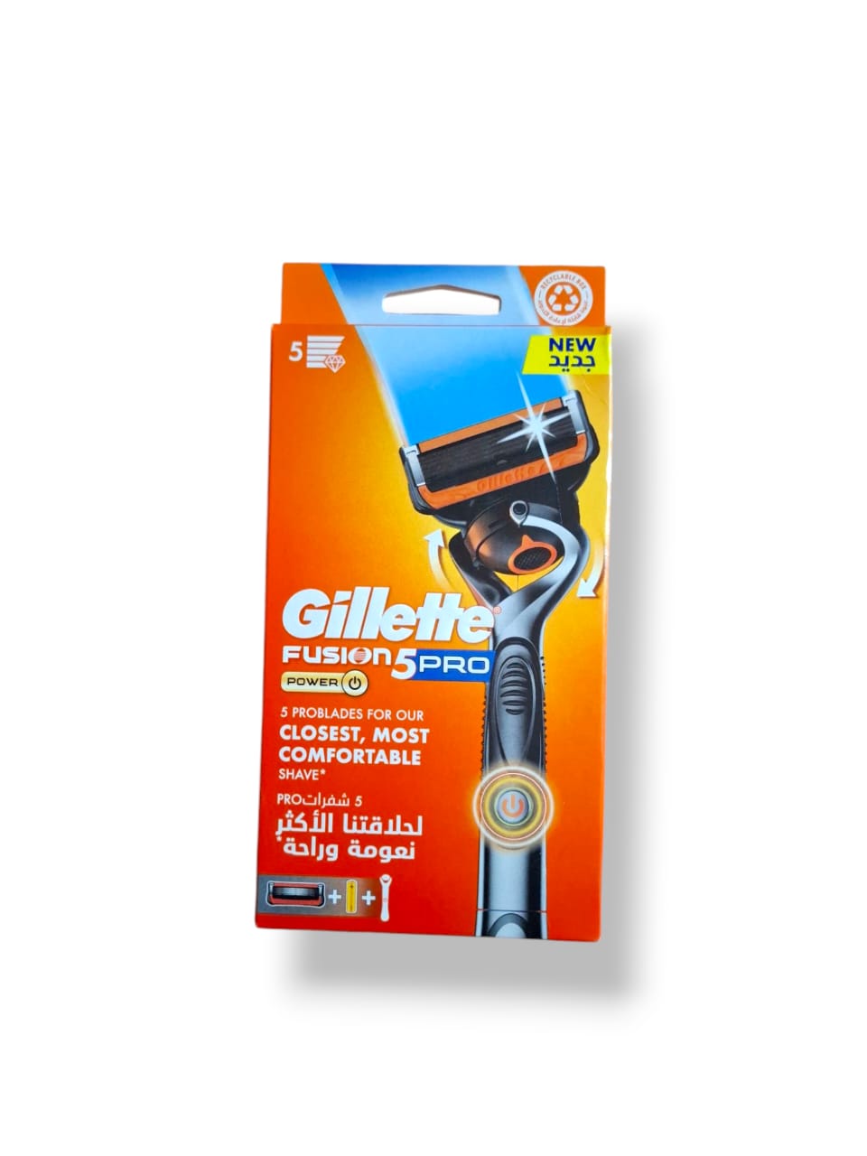 GILLETTE FUSION PROGLIDE POWER + 1BLADE