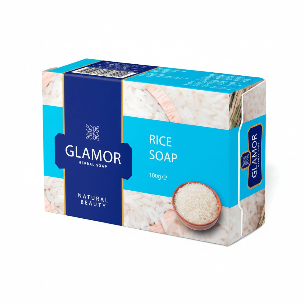 GLAMOR HERBAL SOAP RICE SOAP 100GM